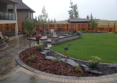 Lethbridge outdoor living space