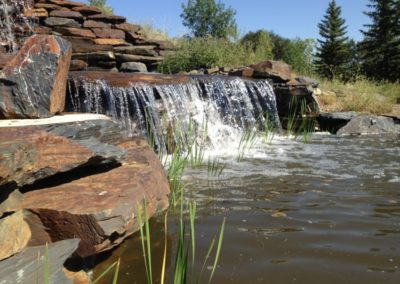 Water fall, stream