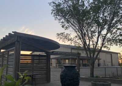 Lethbridge acreage landscape