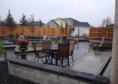 Lethbridge outdoor living space