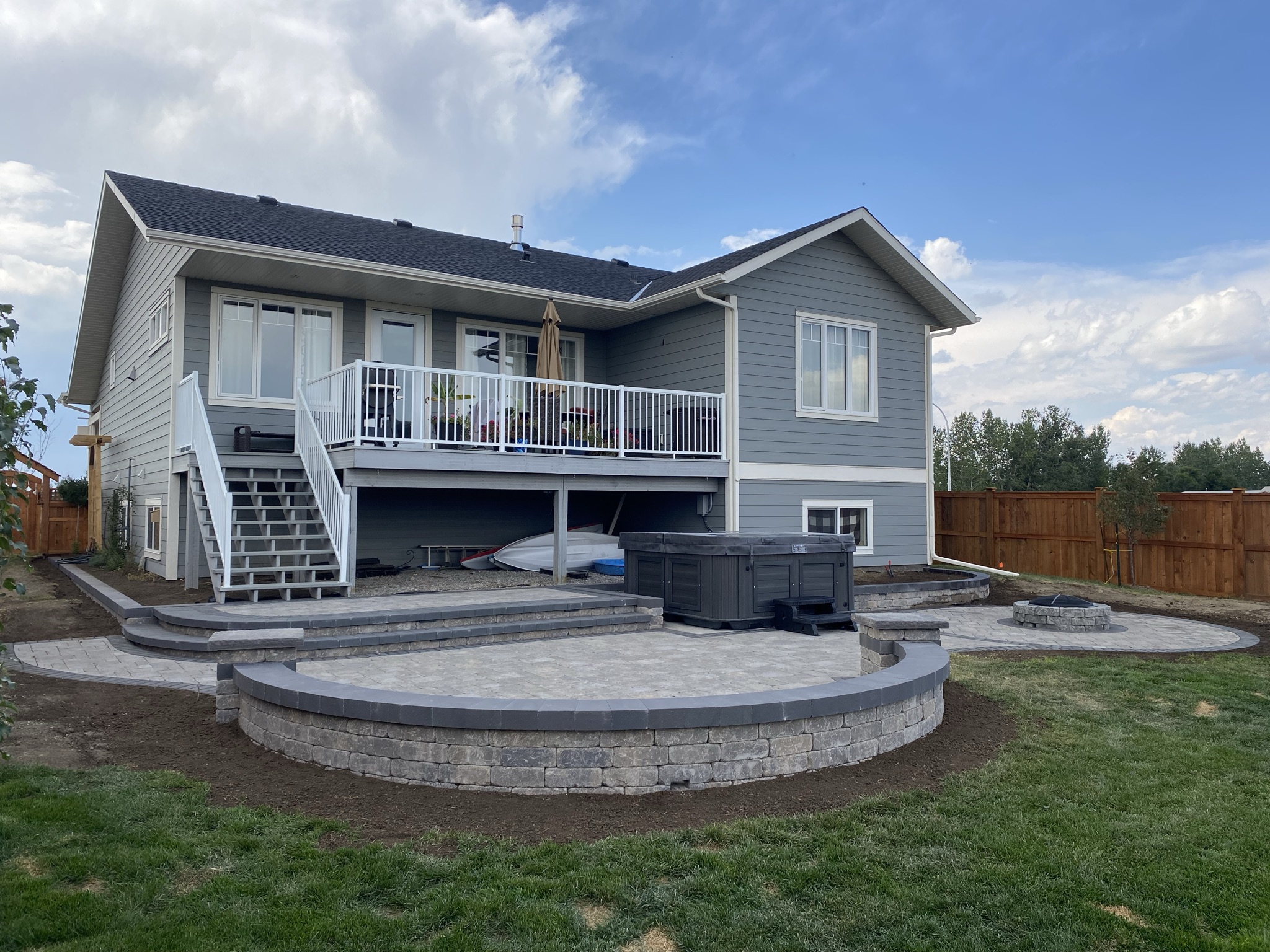 improve your Lethbridge home with a beautiful patio and garden