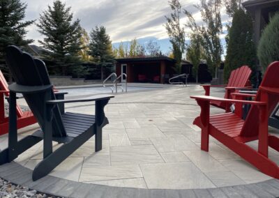 Paving Stone Patio, pool patio