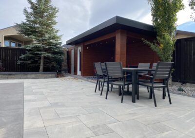 Paving Stone Patio, outdoor living space