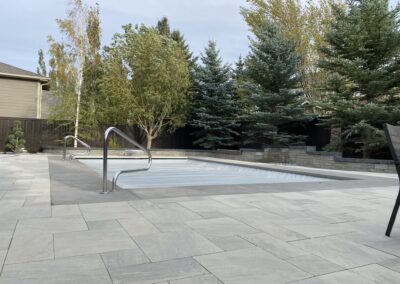 Paving Stone Patio, pool patio