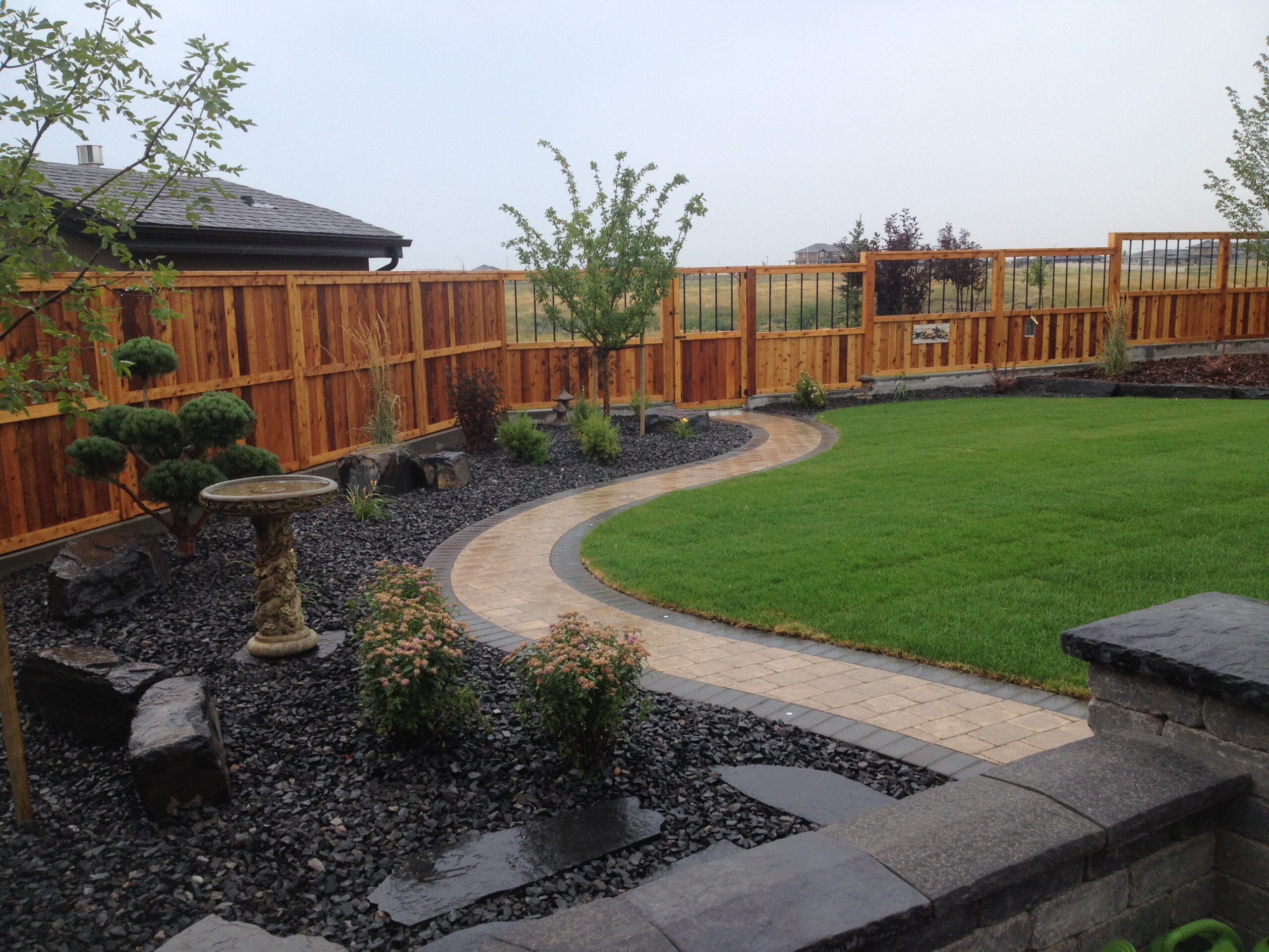 Beautiful landscaping design by Solterra Landscape