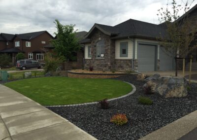 Frontyard landscape