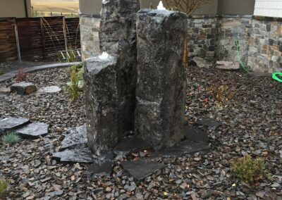 Water Feature, landscape Lethbridge