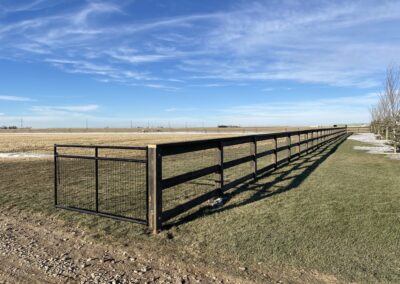 Fir acreage fence